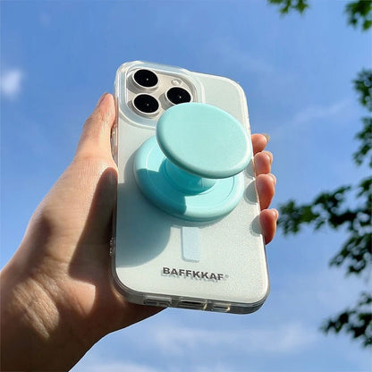 Sweet Stroll | Blue MagSafe Phone Case With Grip - PadaSnap