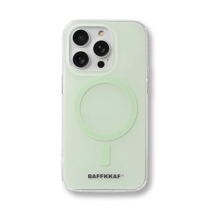 Sweet Stroll | Green MagSafe Phone Case With Grip - PadaSnap