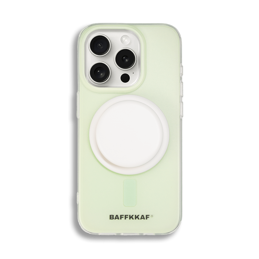 Sweet Stroll | Green MagSafe Phone Case With Grip - PadaSnap