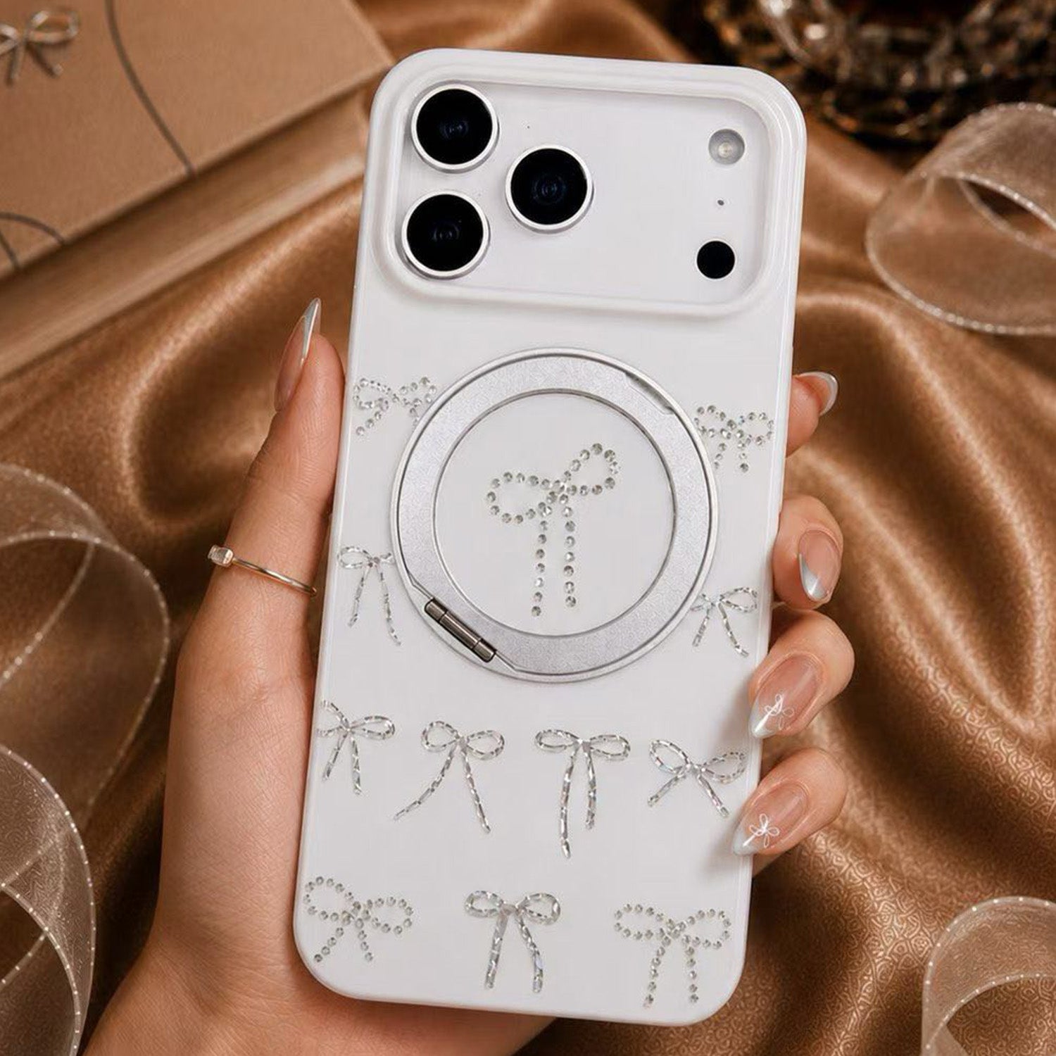 Coquette Bow Pink Phone Case