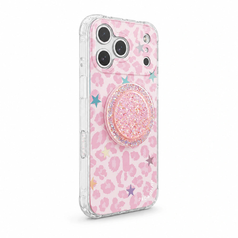 Starlit Leopard MagSafe Phone Case Grip Set