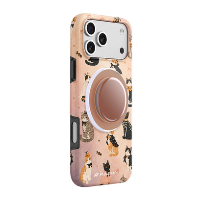 Spooky Kitty MagSafe Phone Case Grip Set