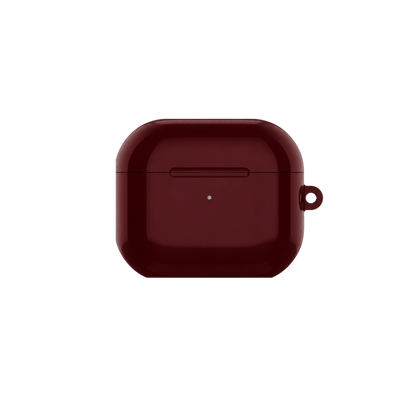 Burgundy AirPods Case