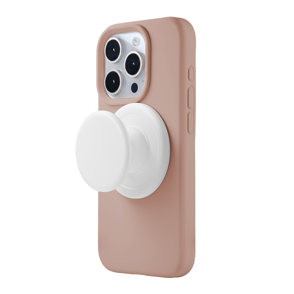 Velvet Touch | Caramel Soft Silicone MagSafe Phone Case With Grip - PadaSnap