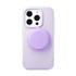 Velvet Touch | Lavender Soft Silicone MagSafe Phone Case With Grip - PadaSnap