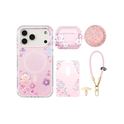 Holo-Sakura MagSafe Phone Case Bundle Set