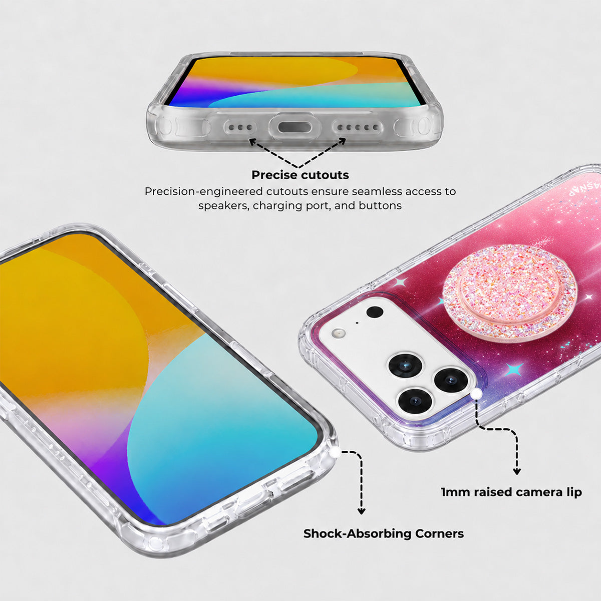 Starlit MagSafe Phone Case Grip Set