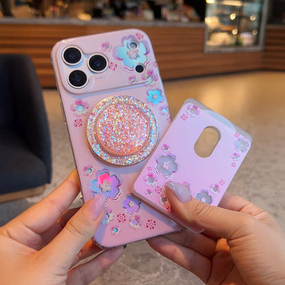 Holo-Sakura MagSafe Phone Case Bundle Set
